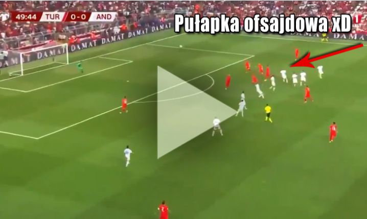 ROZBRAJAJĄCA sytuacja w meczu Turcja - Andora! xD [VIDEO]